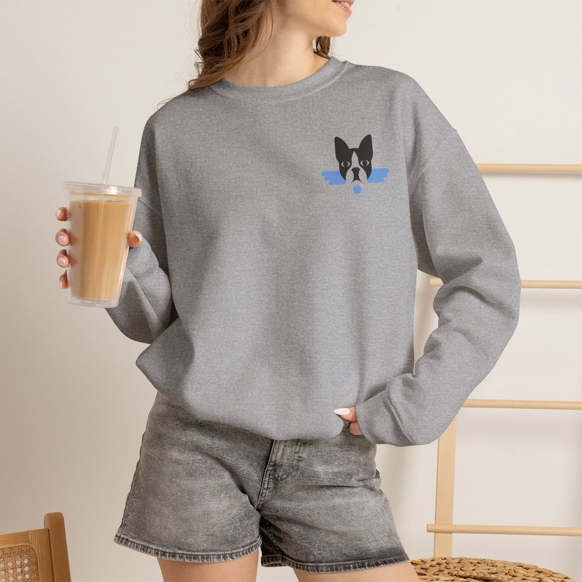 Sport Grey DTG - Unisex Heavy Blend™ Crewneck Sweatshirt