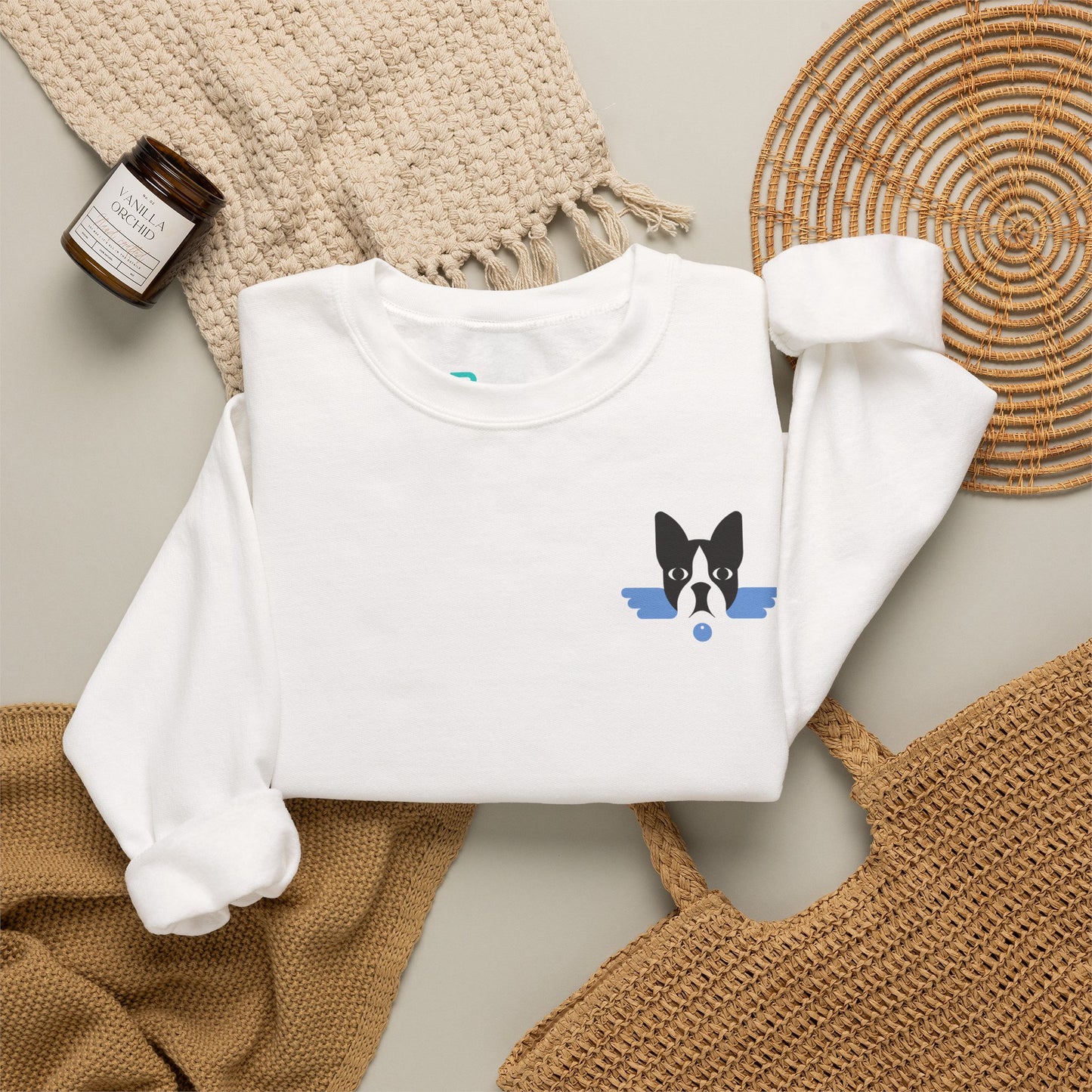 White DTG - Unisex Heavy Blend™ Crewneck Sweatshirt